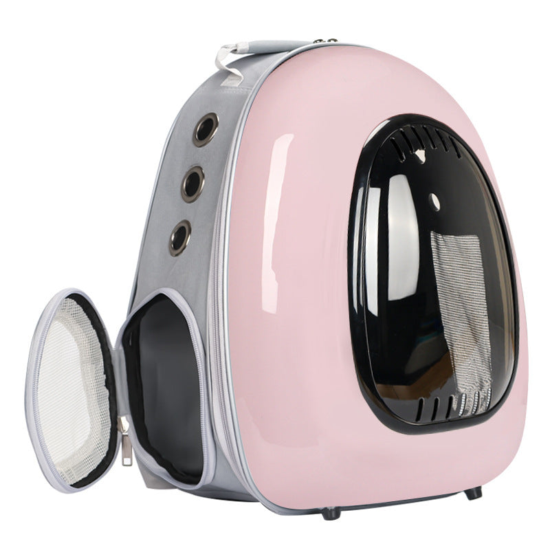 Going Out Intelligent Temperature Control Double Shoulder Transparent Space Capsule Cat Bag - CAPTURE360 5 CAPTURE360