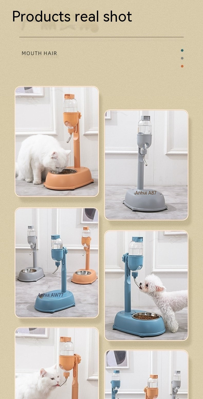 Non Wet Mouth Hanging Dog Water Dispenser For Pets - CAPTURE360 5 CAPTURE360