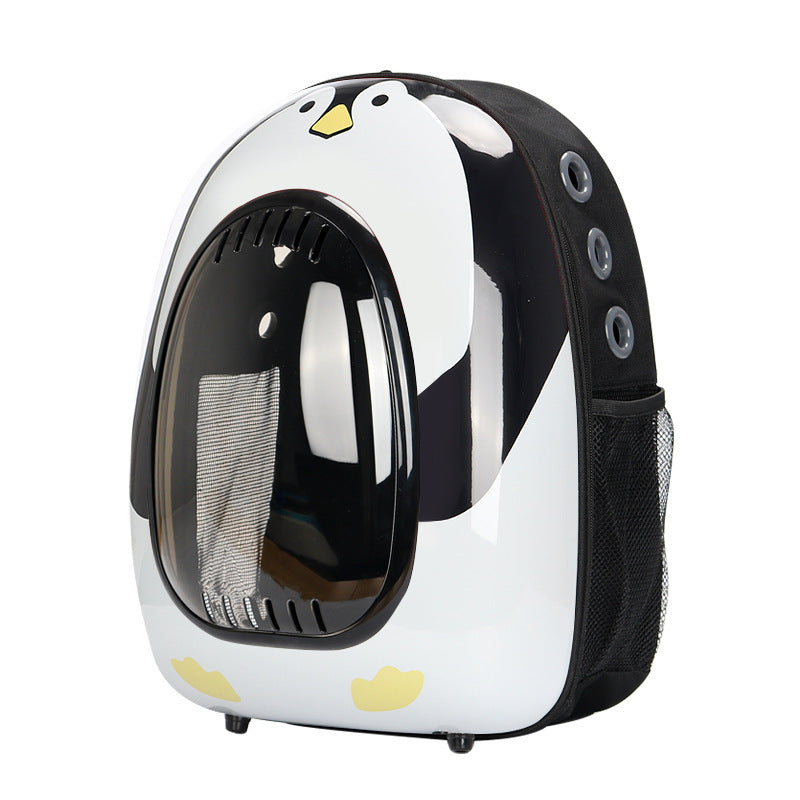 Going Out Intelligent Temperature Control Double Shoulder Transparent Space Capsule Cat Bag - CAPTURE360 5 CAPTURE360