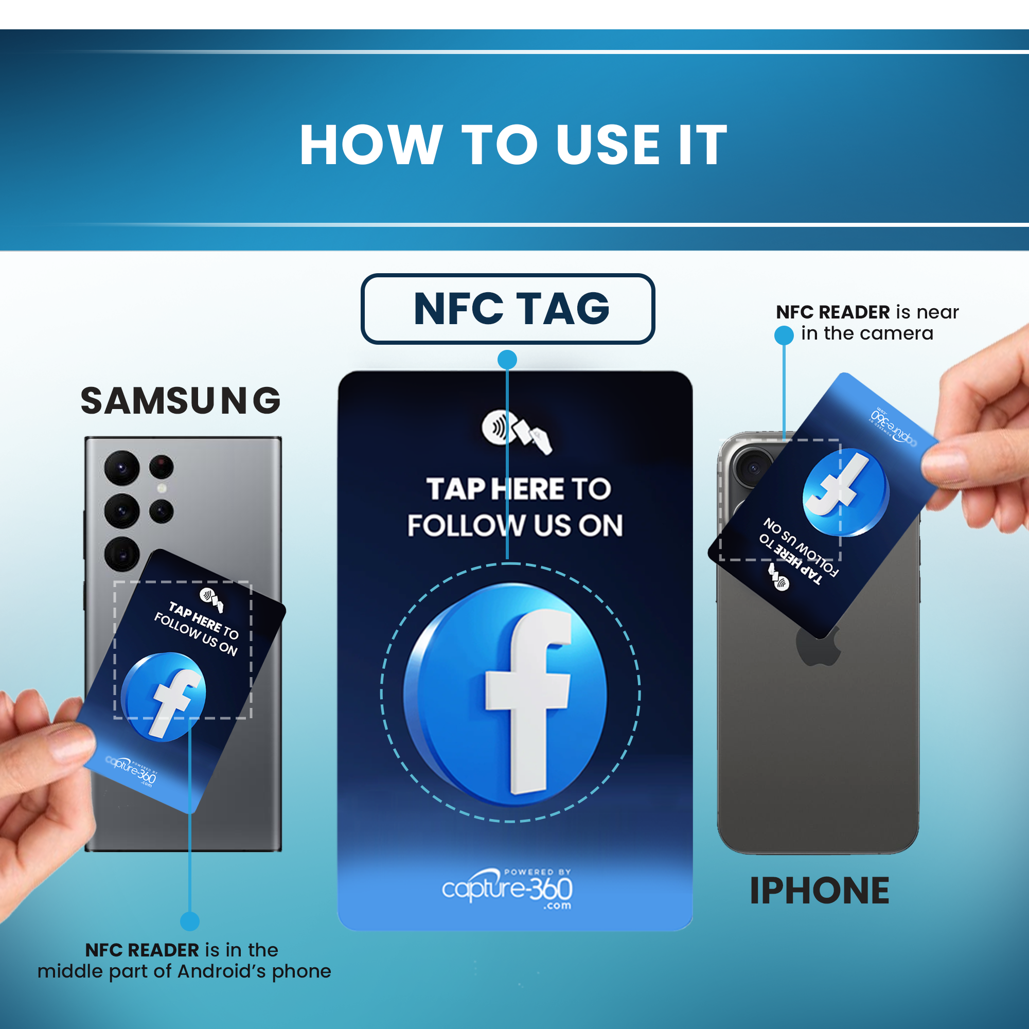 Follow Us On Social Media - Facebook Card - CAPTURE360 CAPTURE360