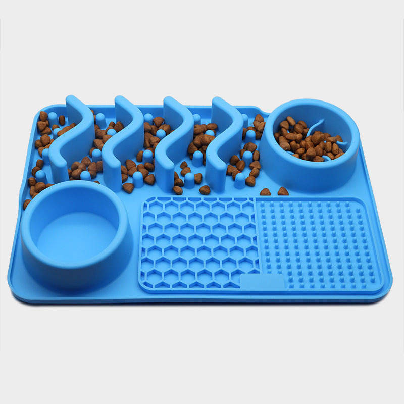 Dog Silicone Licking Pad Pet Licking Mat Silicone Smelling Mat Multifunctional Food Bowl Pets Supplies - CAPTURE360 5 CAPTURE360