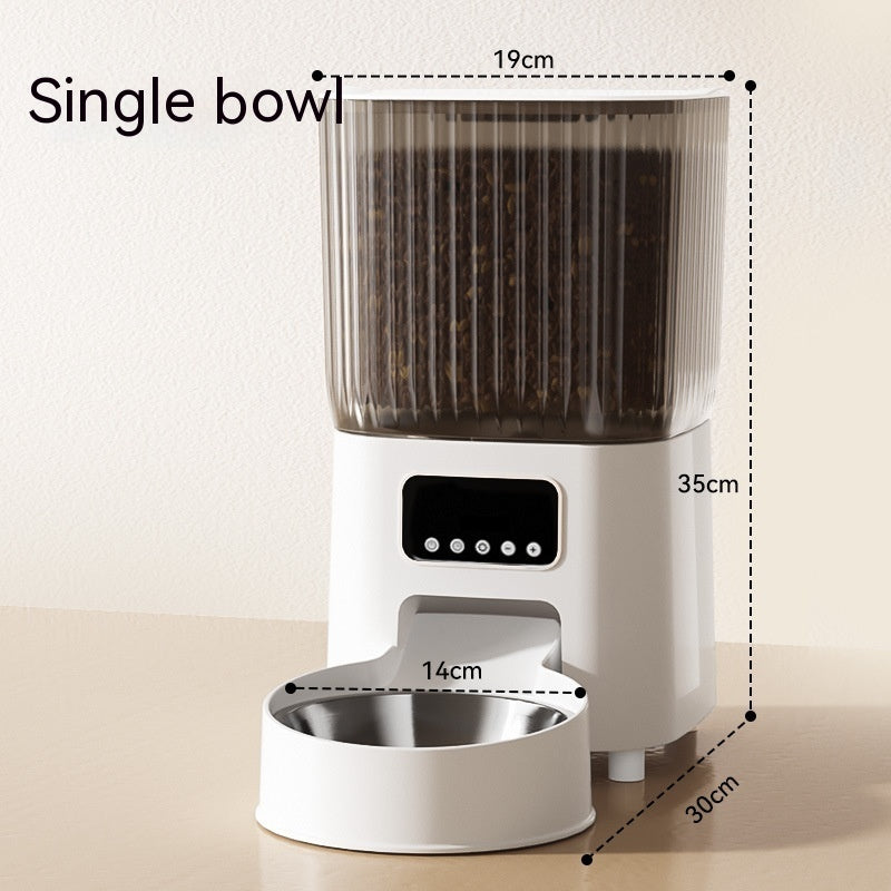 Automatic Pet Feeder Cat Intelligent Remote Control Cat Food Dog Food Timing Quantitative Video Monitoring Pet Feeding Machine - CAPTURE360 5 CAPTURE360