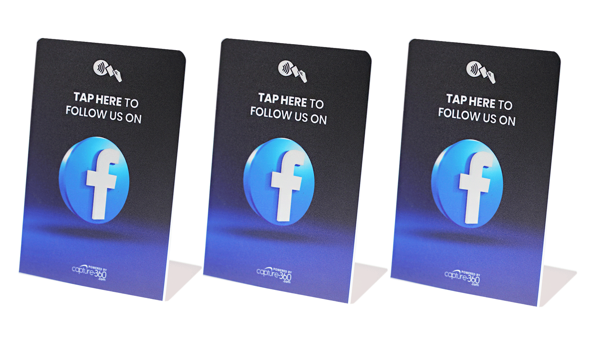 Follow Us On Social Media - Facebook Stand - CAPTURE360 CAPTURE360