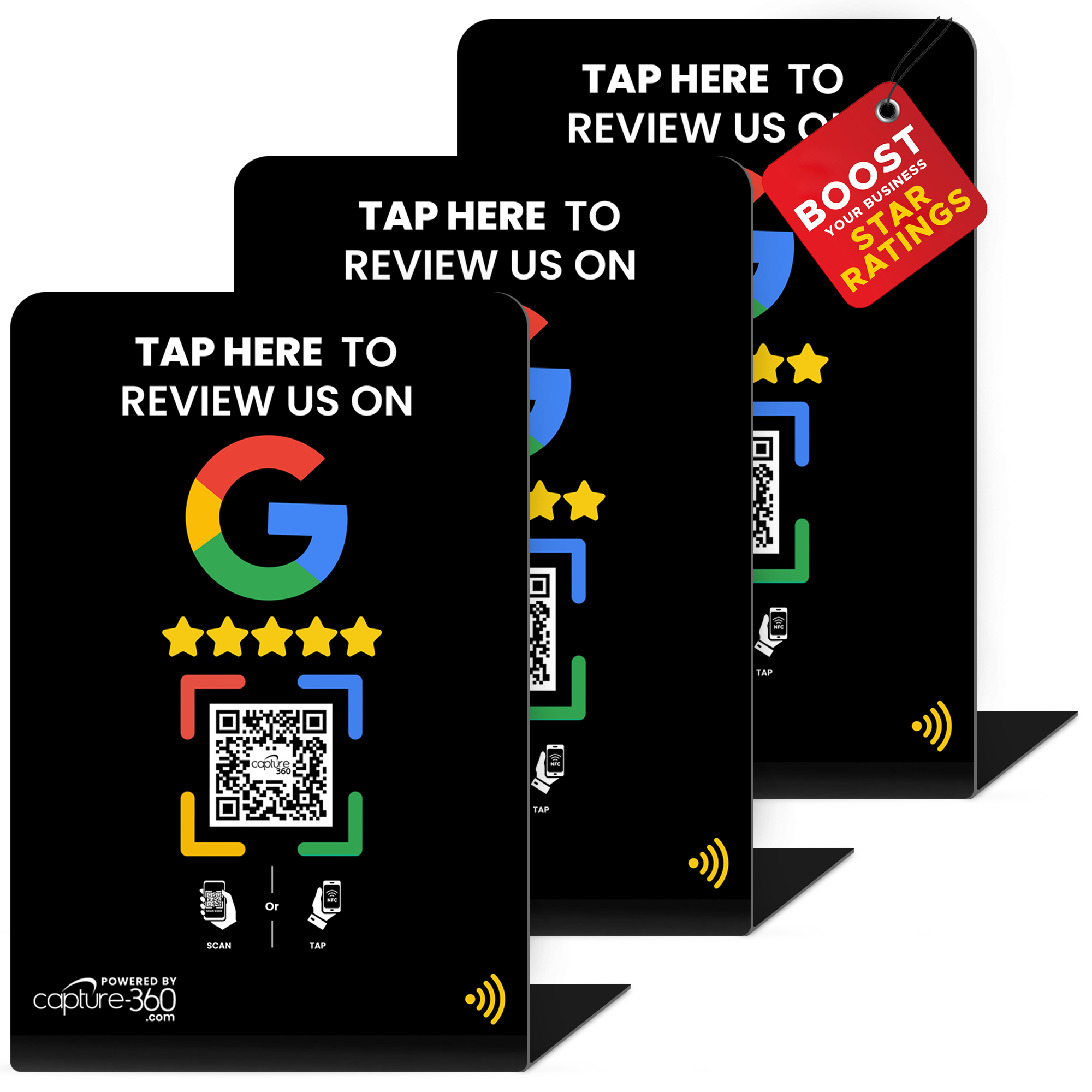 NFC Review Stands - CAPTURE360