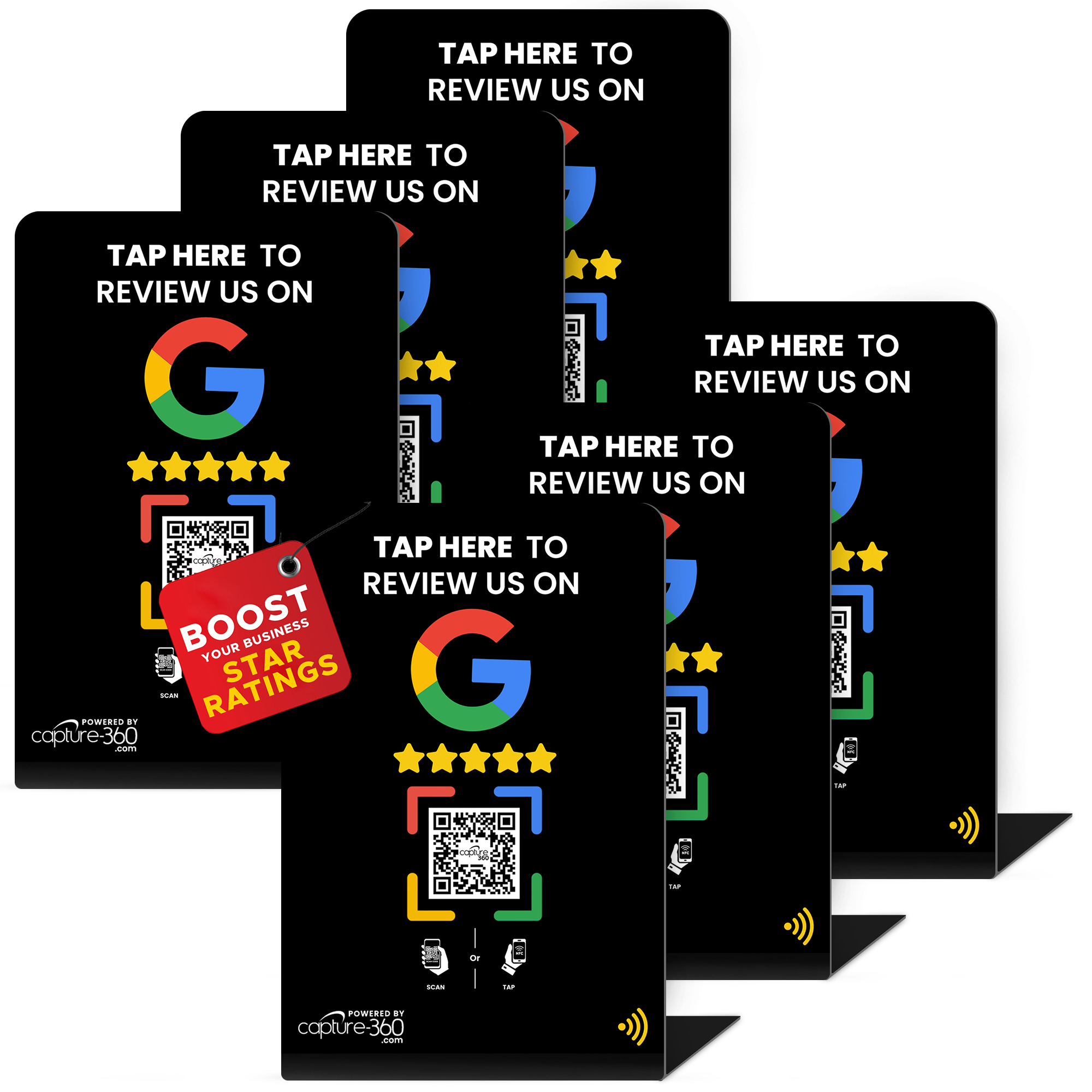 NFC Review Stands - CAPTURE360