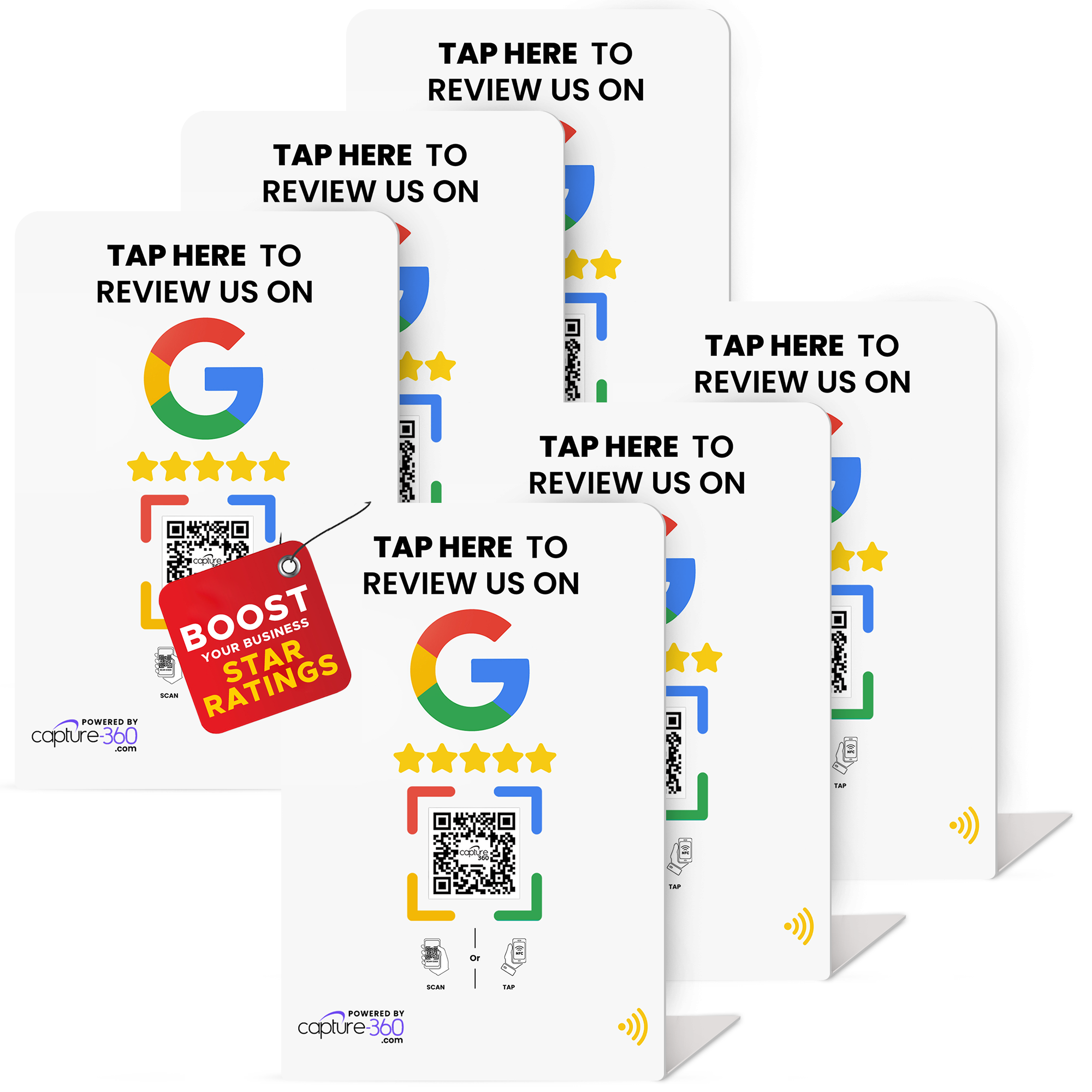 NFC Review Stands - CAPTURE360