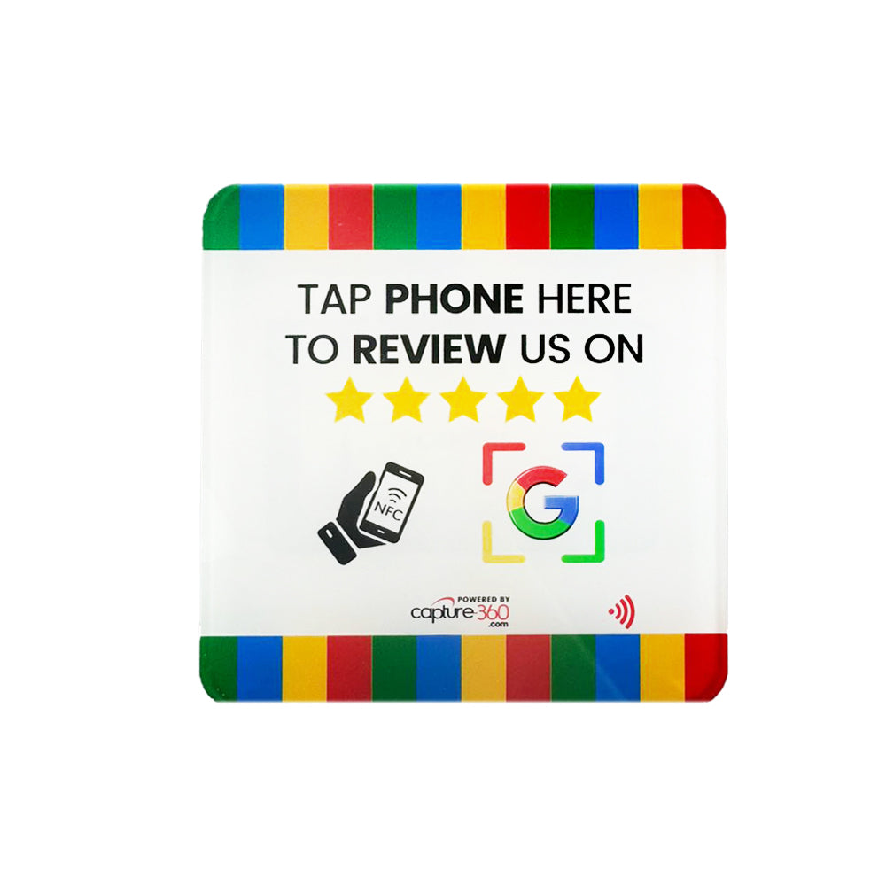 Capture 360 NFC Review plates - CAPTURE360 CAPTURE360