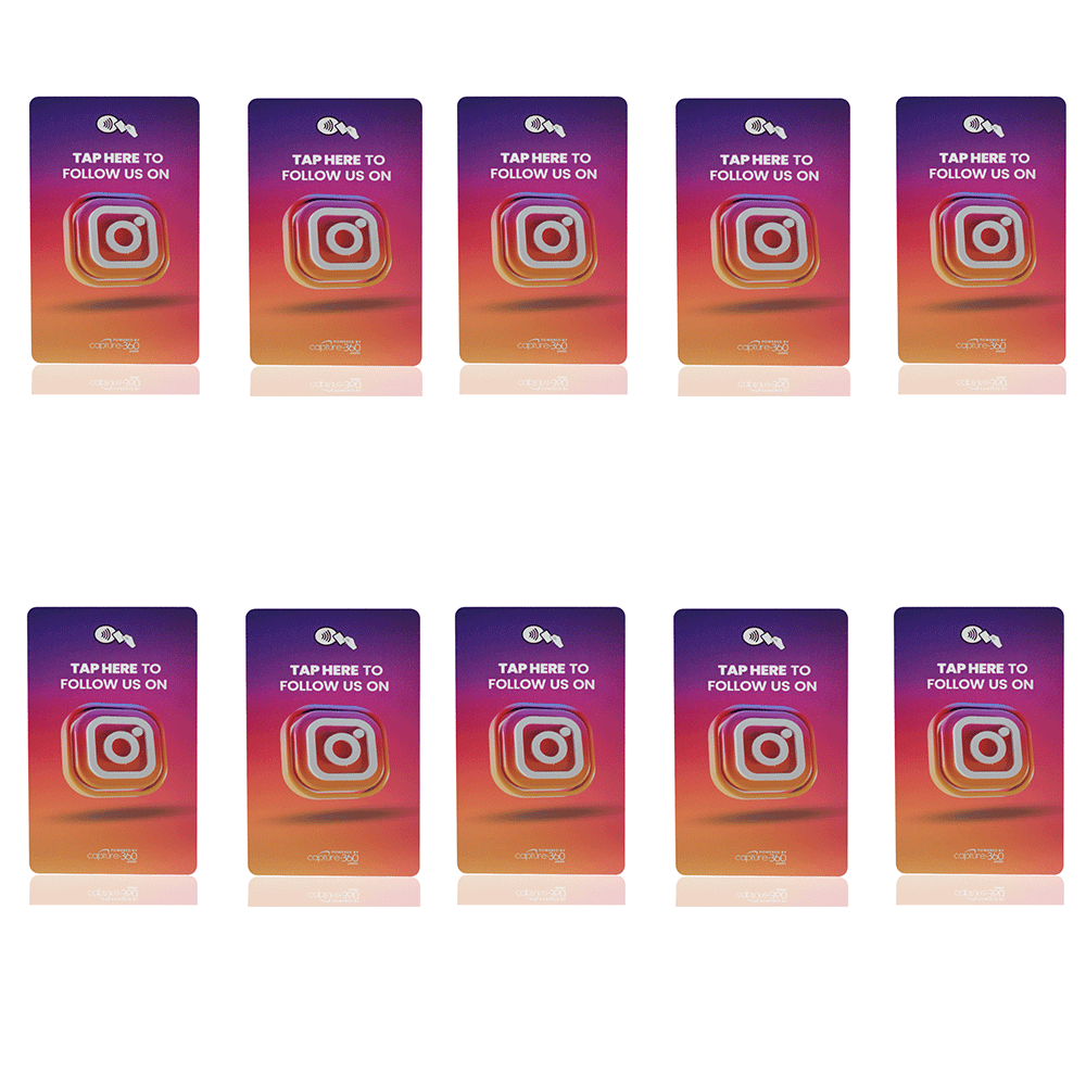 Follow Us On Social Media - Instagram Card - CAPTURE360 CAPTURE360