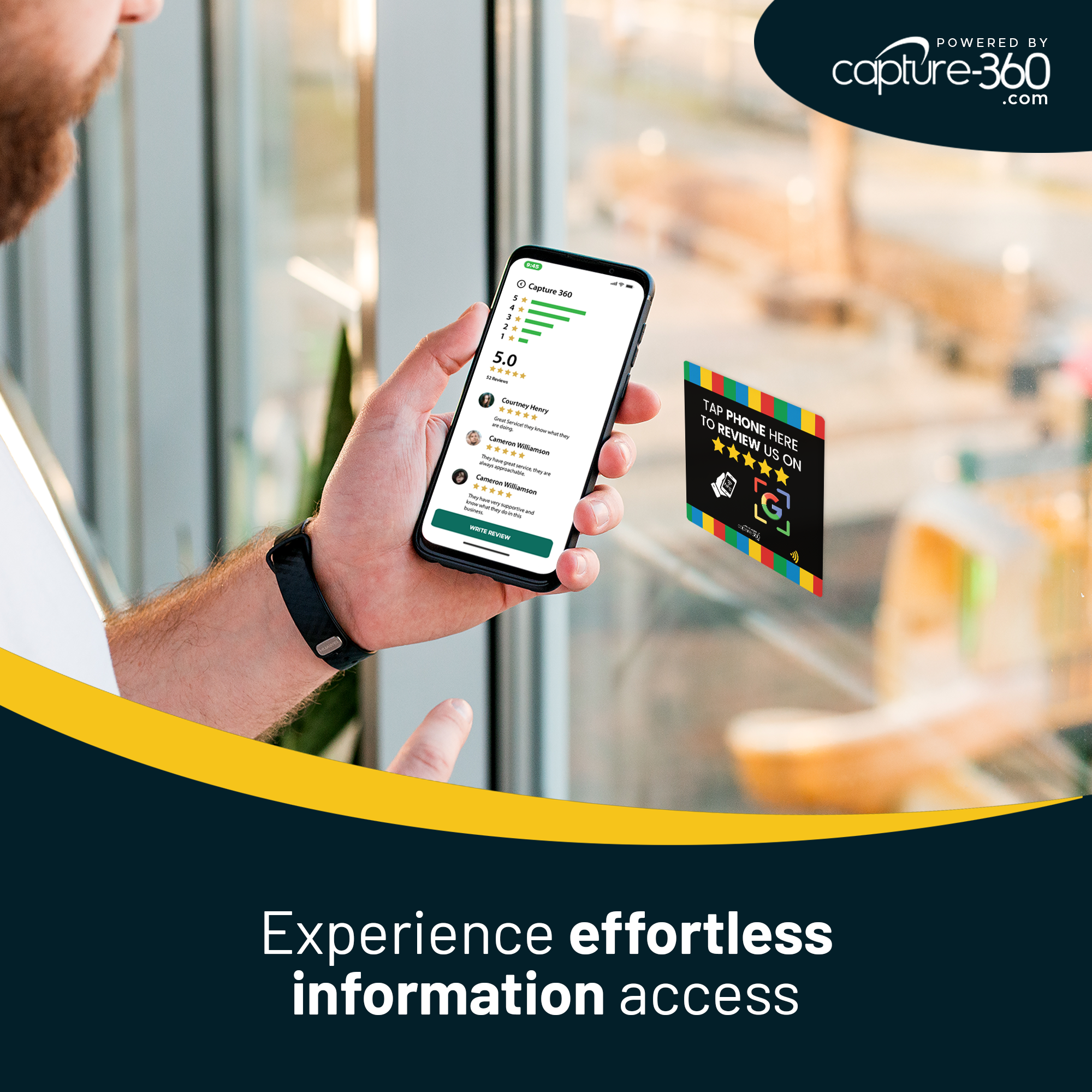 Capture 360 NFC Review plates - CAPTURE360 CAPTURE360