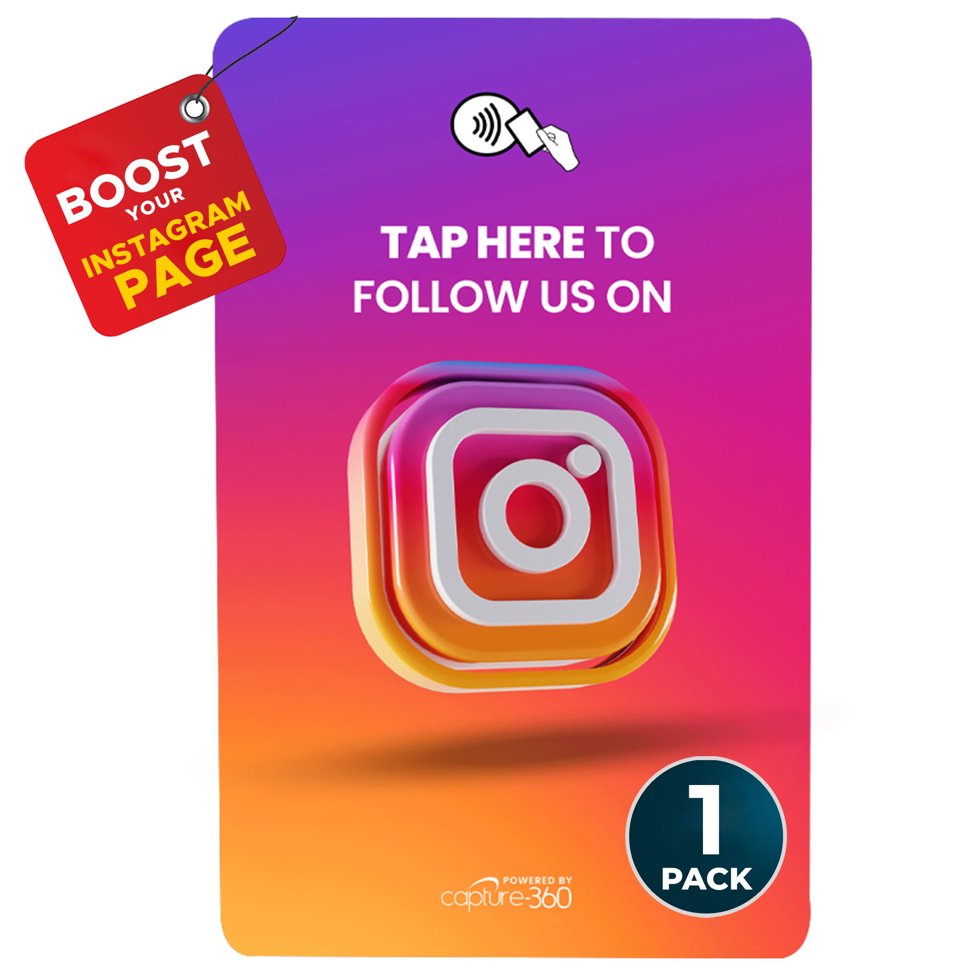 Follow Us On Social Media - Instagram Card - CAPTURE360 CAPTURE360