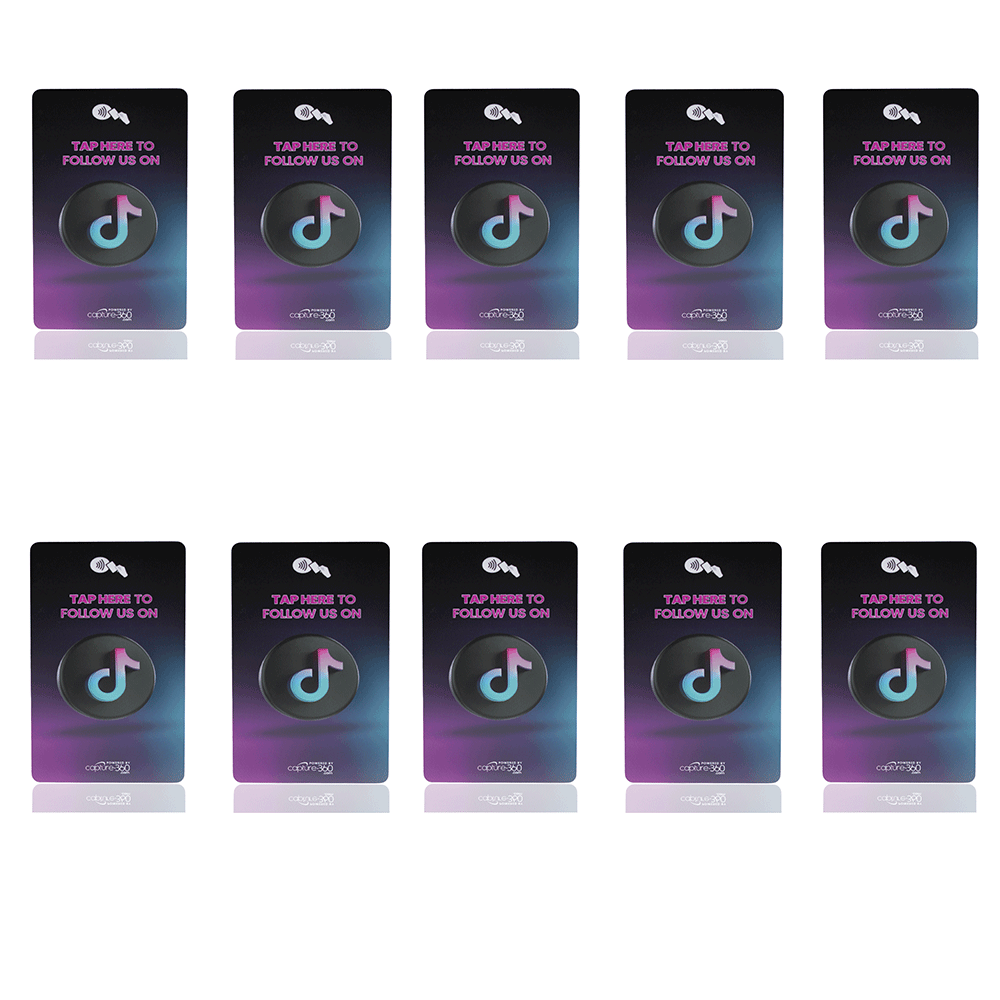 Follow Us On Social Media - TikTok Card - CAPTURE360 CAPTURE360