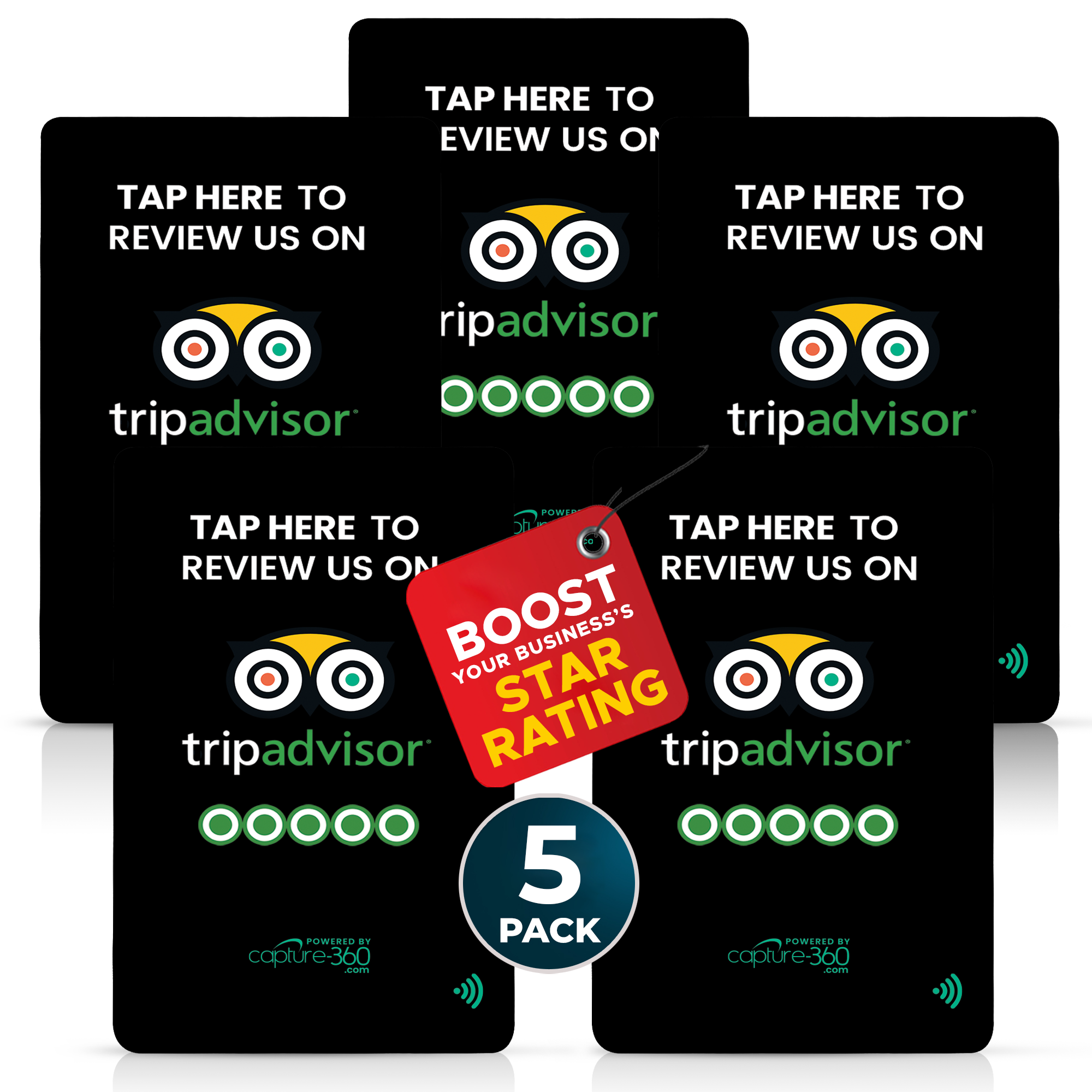 Capture 360 NFC Review Cards - CAPTURE360 CAPTURE360