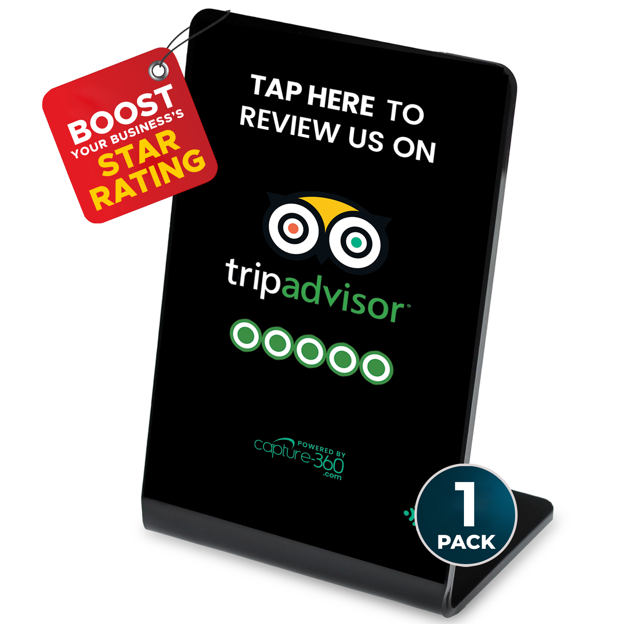 TripAdvisor Black Stand