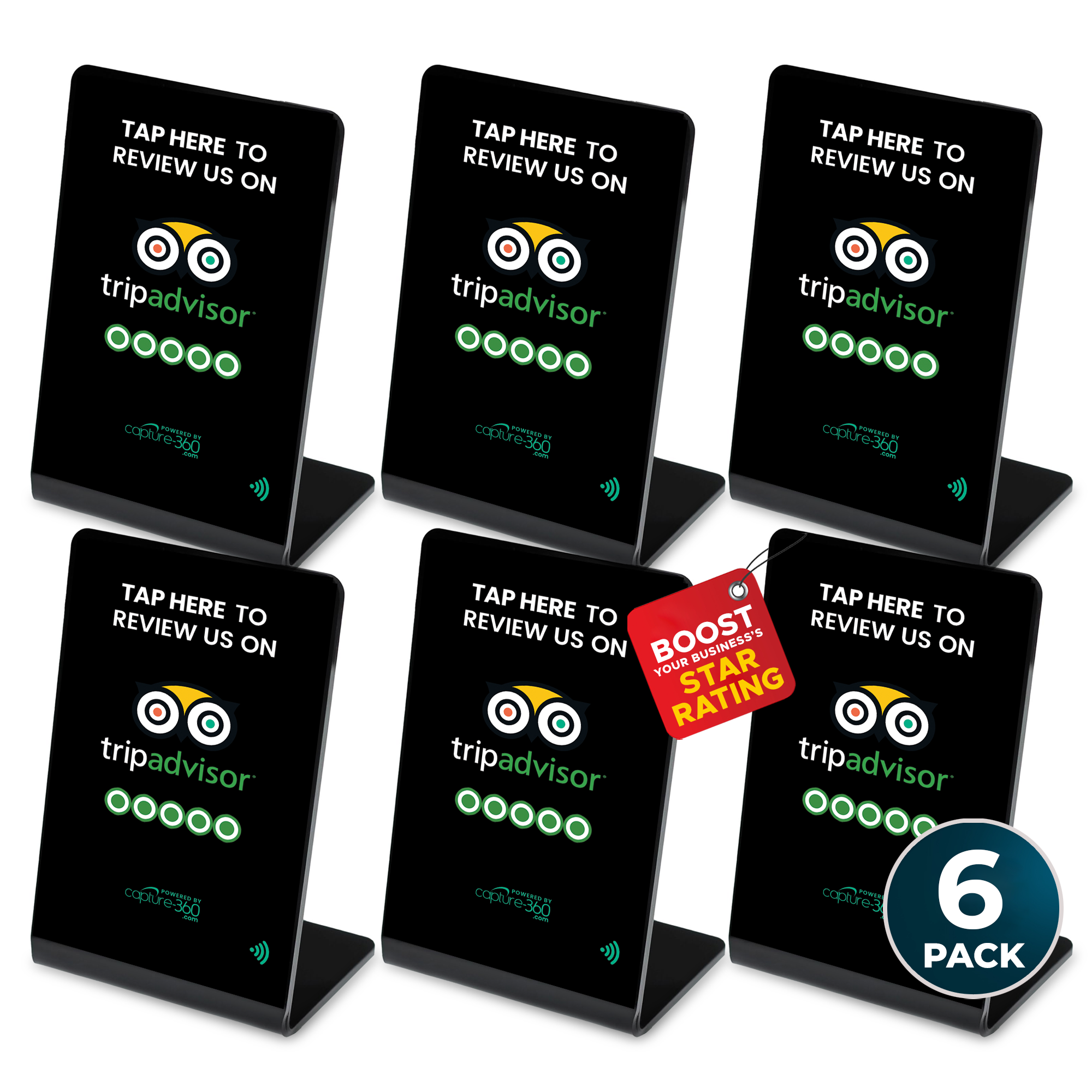 TripAdvisor Black Stand 6