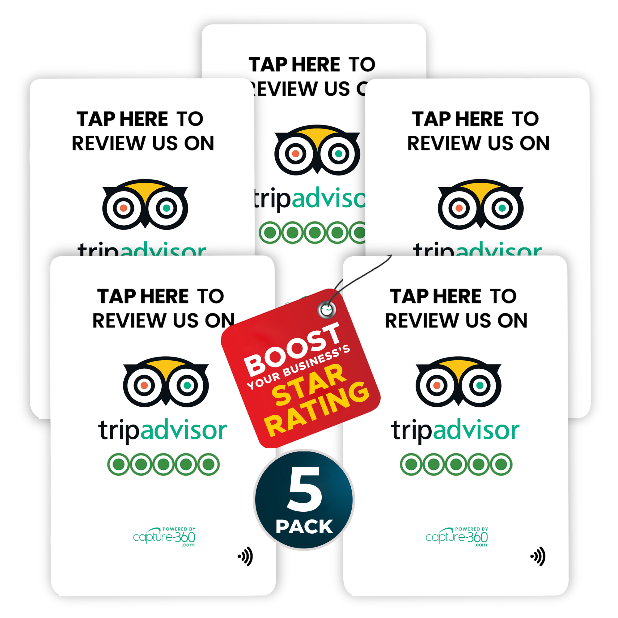 Capture 360 NFC Review Cards - CAPTURE360 CAPTURE360