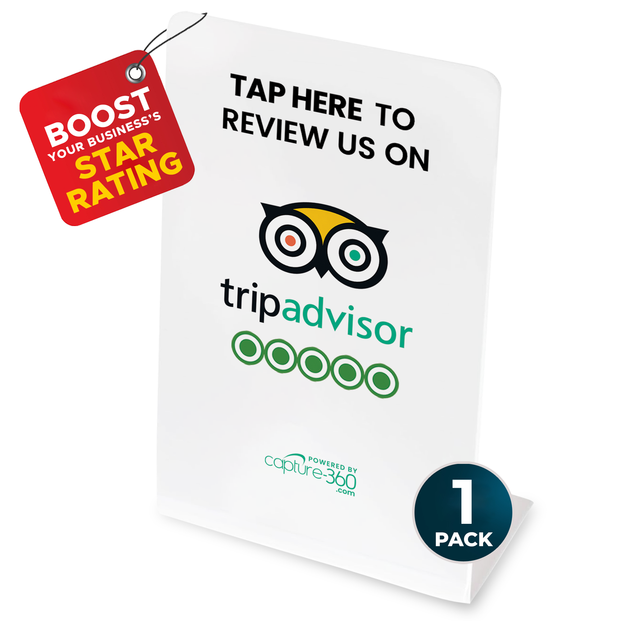 TripAdvisor White Stand 1