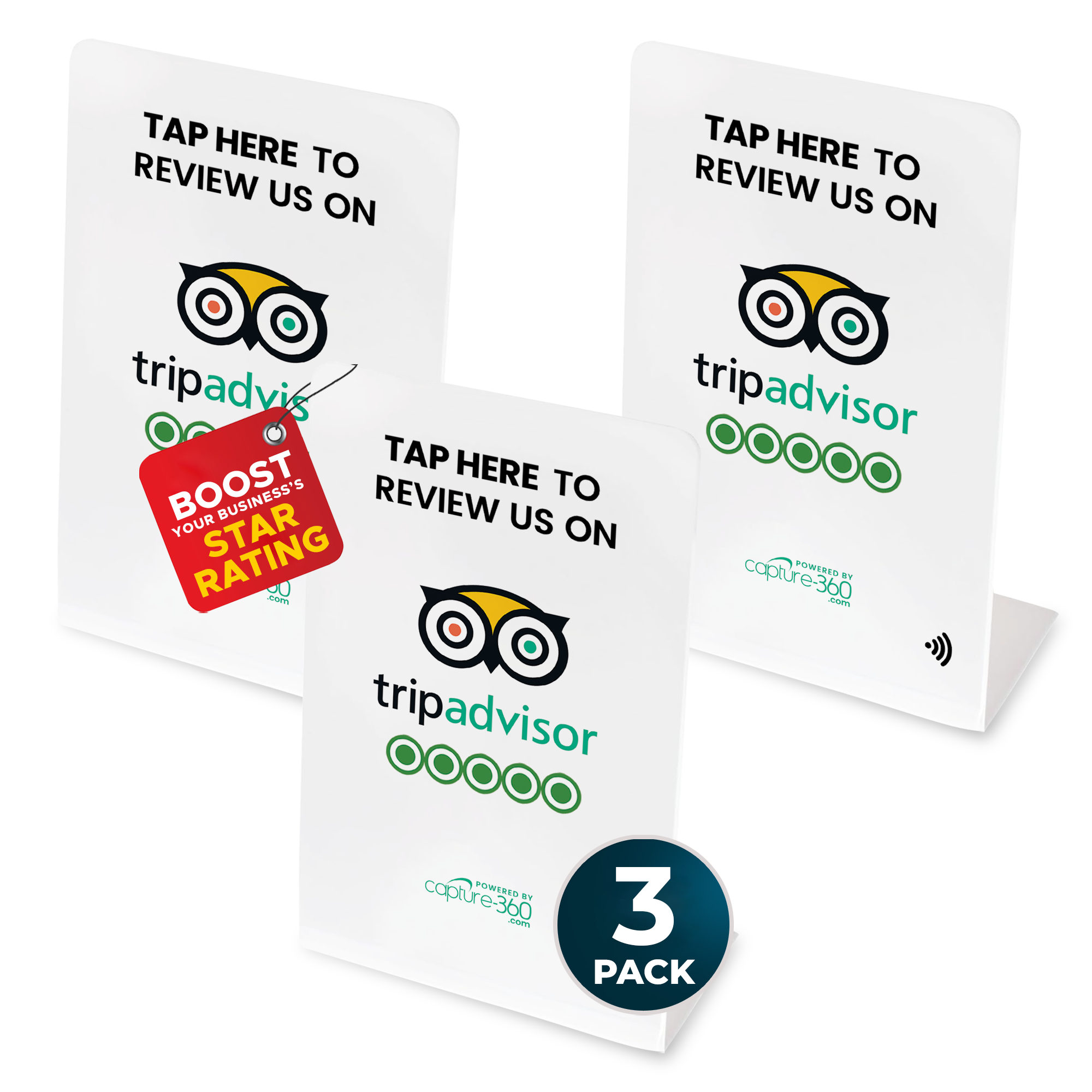 TripAdvisor White Stand 3