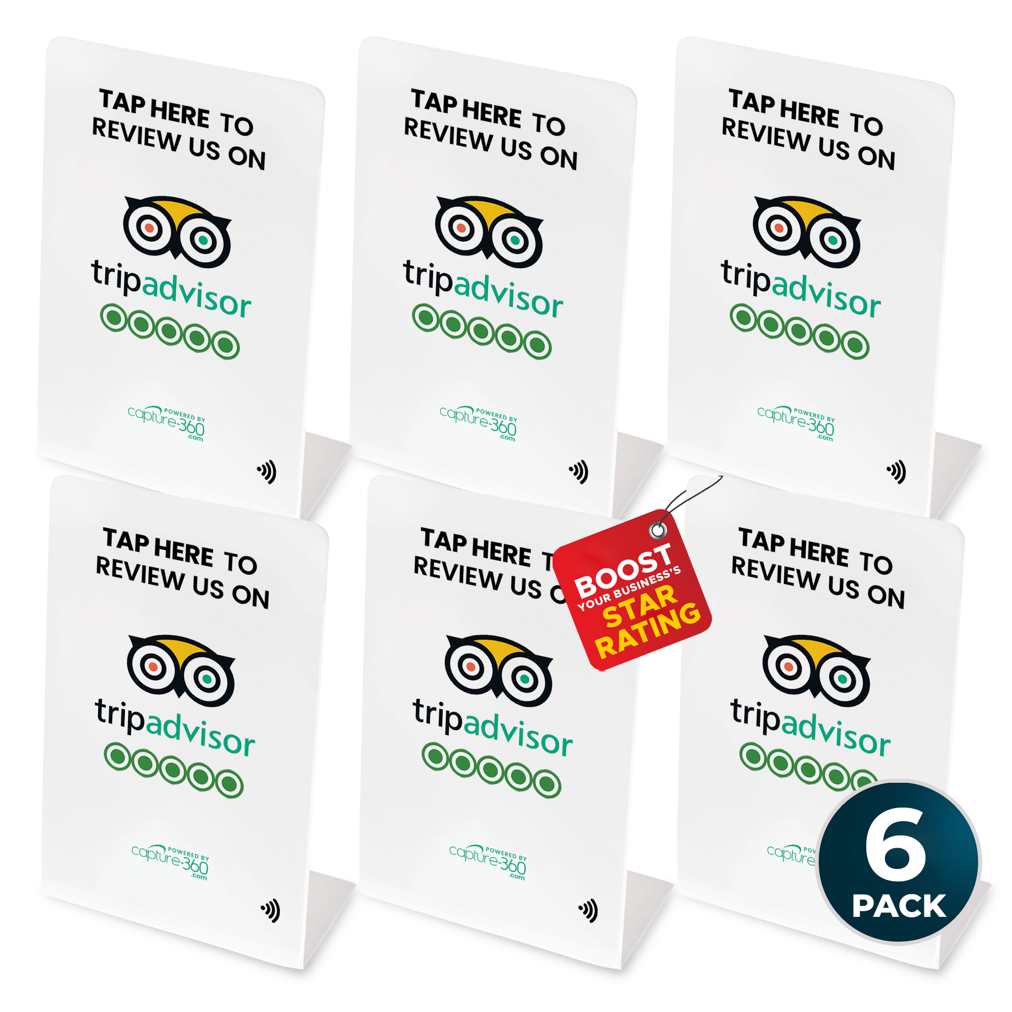 TripAdvisor White Stand 6