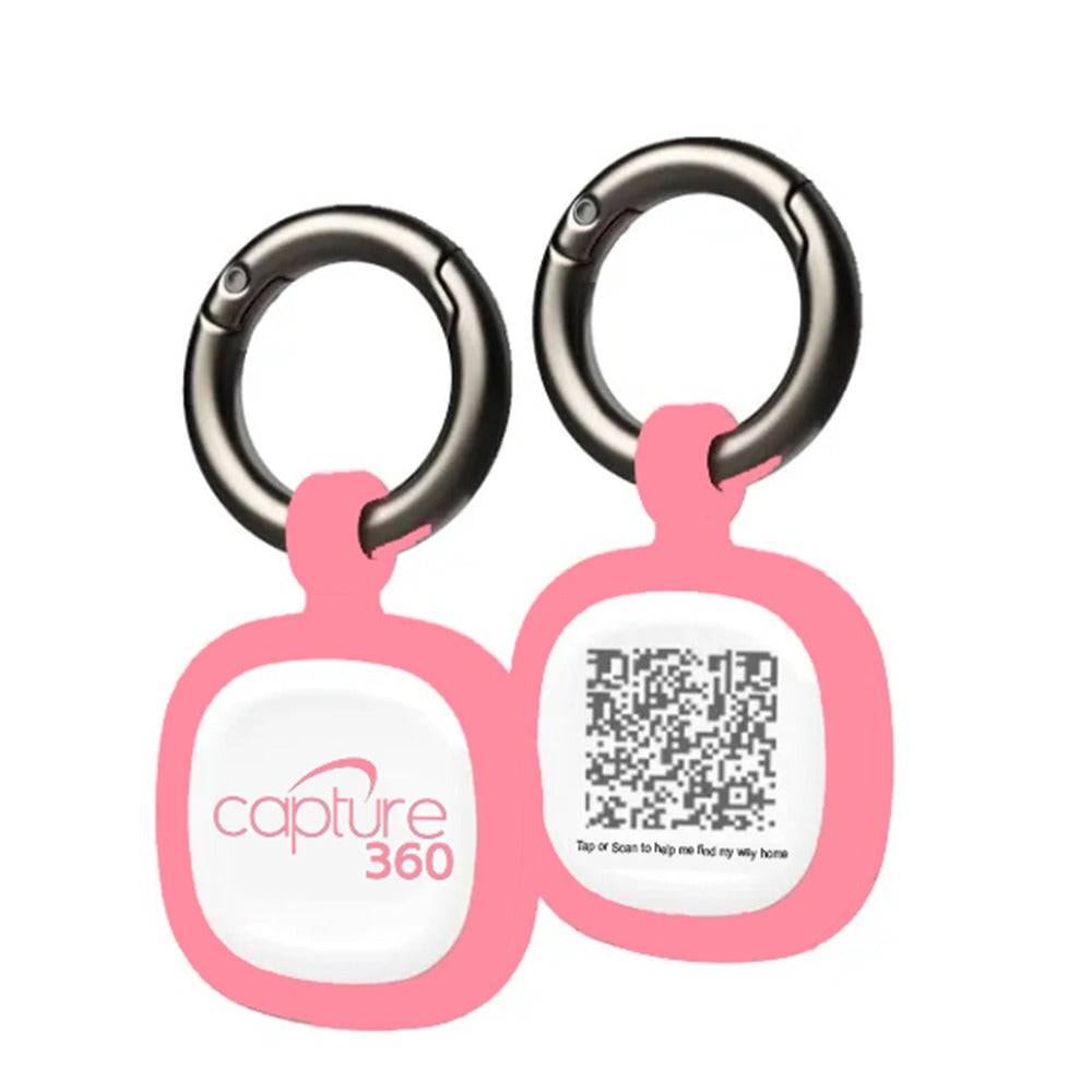 Capture 360 Silent Silicone Smart Pet ID Tag - With NFC & QR Code technology - CAPTURE360 CAPTURE360