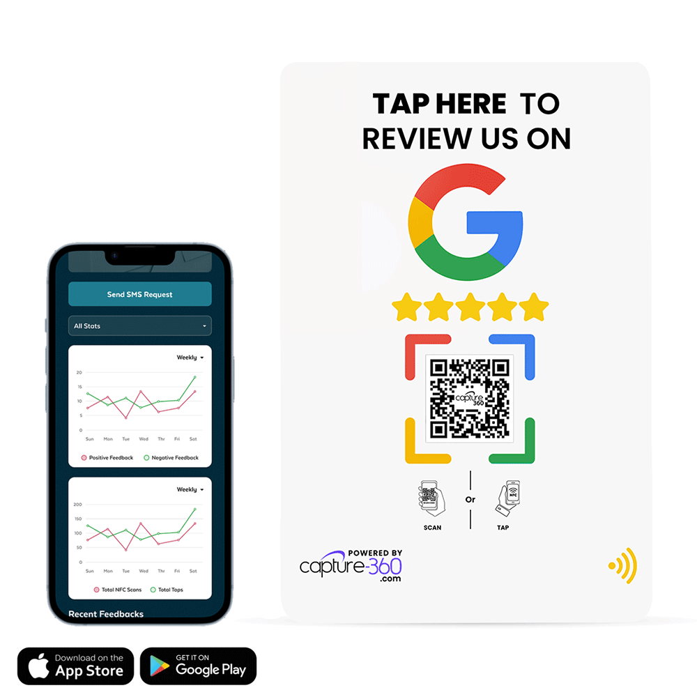 Capture 360 NFC Review Cards - CAPTURE360 CAPTURE360