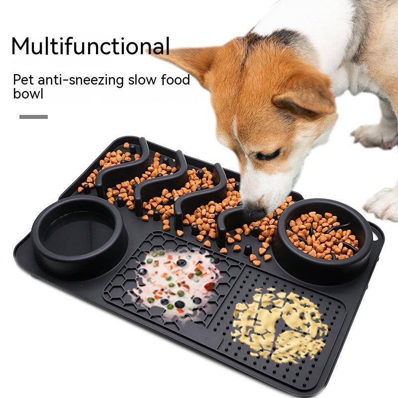 Dog Silicone Licking Pad Pet Licking Mat Silicone Smelling Mat Multifunctional Food Bowl Pets Supplies - CAPTURE360 5 CAPTURE360
