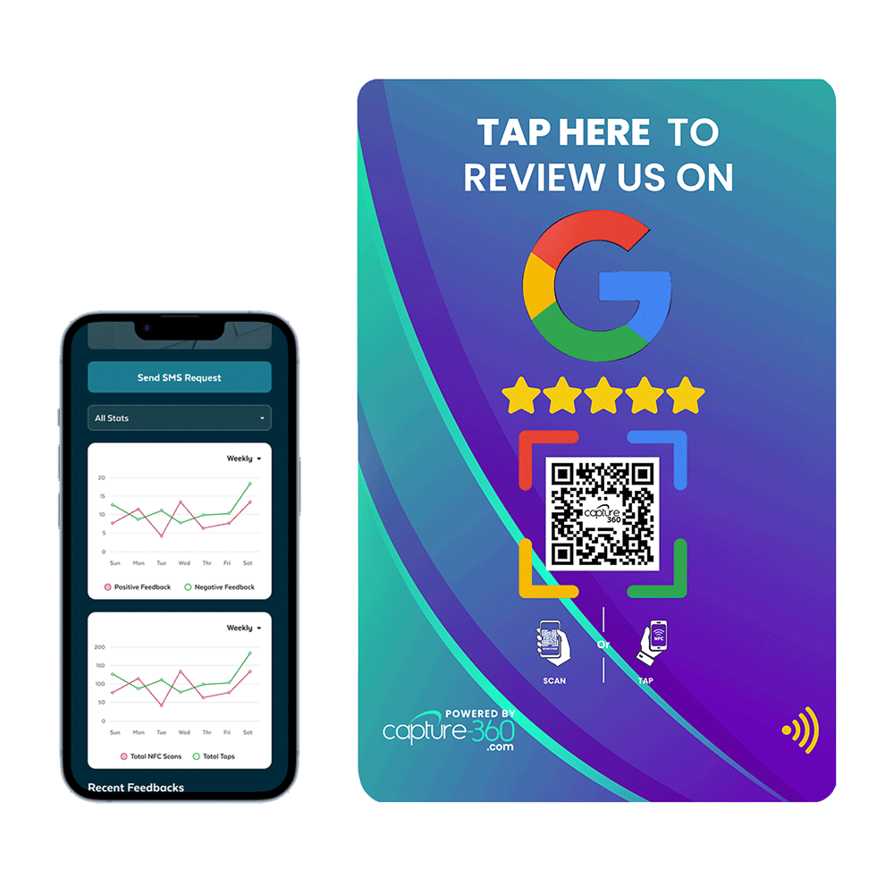 Capture 360 NFC Review Cards - CAPTURE360 CAPTURE360