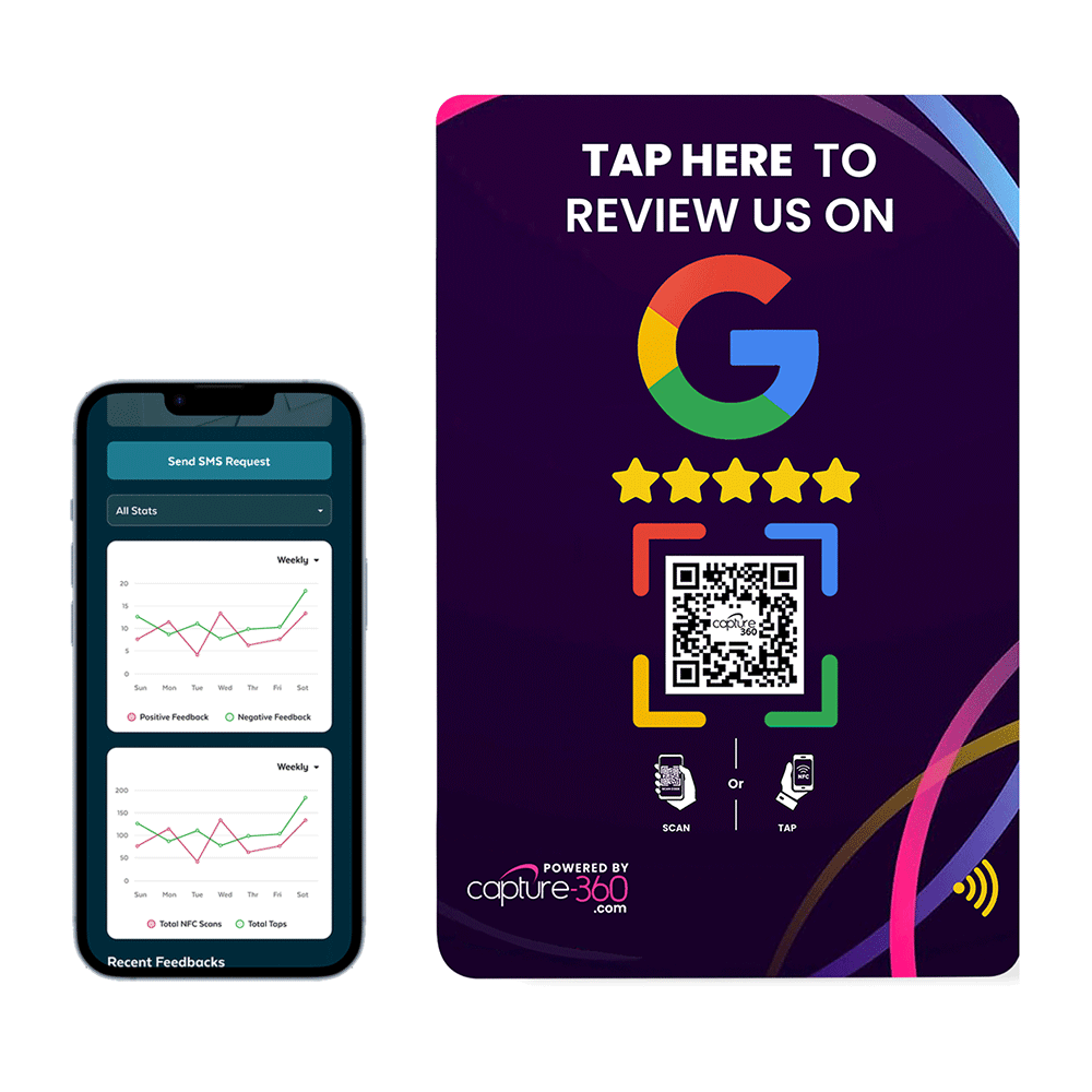 Capture 360 NFC Review Cards - CAPTURE360 CAPTURE360