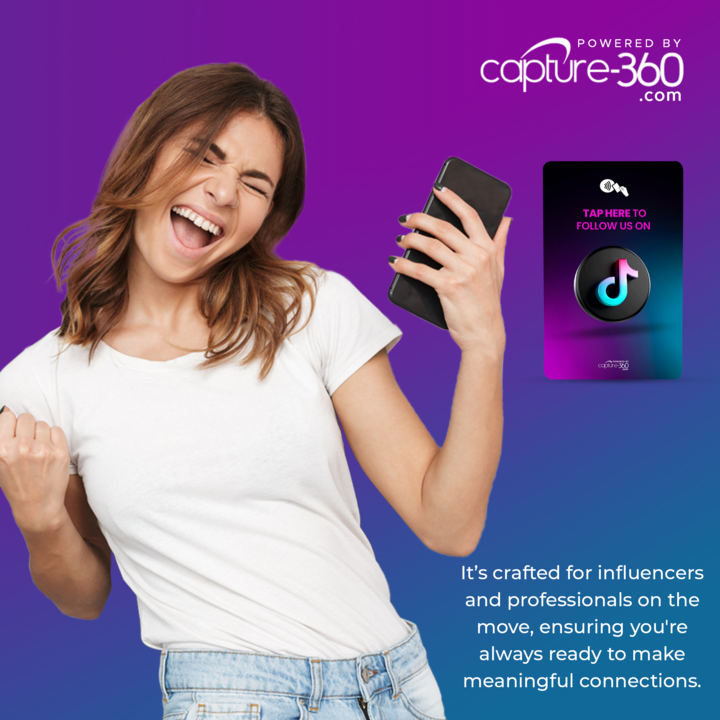 Follow Us On Social Media - TikTok Card - CAPTURE360 CAPTURE360