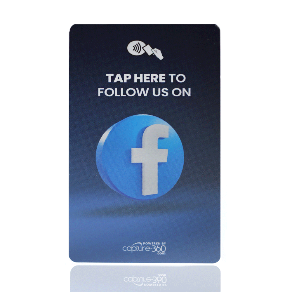 Follow Us On Social Media Card