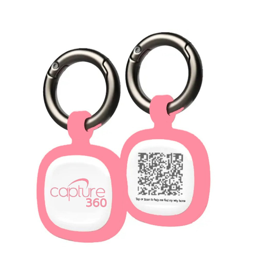 Capture 360 Silent Silicone Smart Pet ID Tag - With NFC & QR Code technology