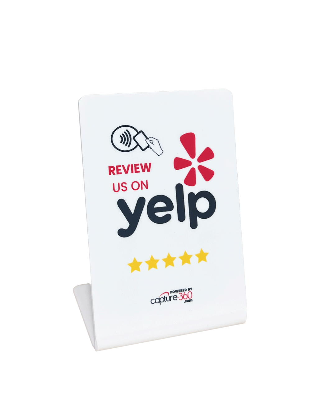 Review Stand - White